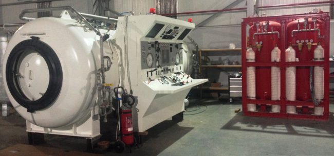 Komory dekompresyjne Komory dekompresyjne - Baroks